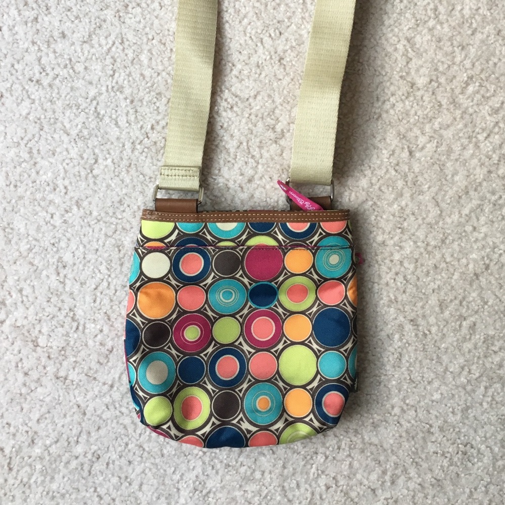 Lily Bloom Multi-Color Circle Crossbody Bag - image 2